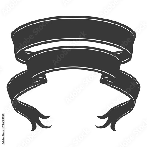 black ribbon a symbol of remembrance or mourning