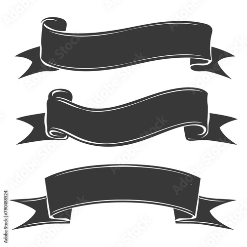 black ribbon a symbol of remembrance or mourning
