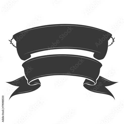 black ribbon a symbol of remembrance or mourning
