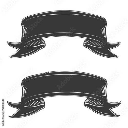 black ribbon a symbol of remembrance or mourning