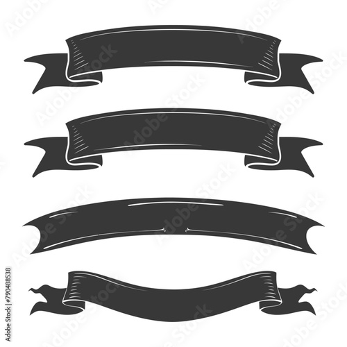 black ribbon a symbol of remembrance or mourning