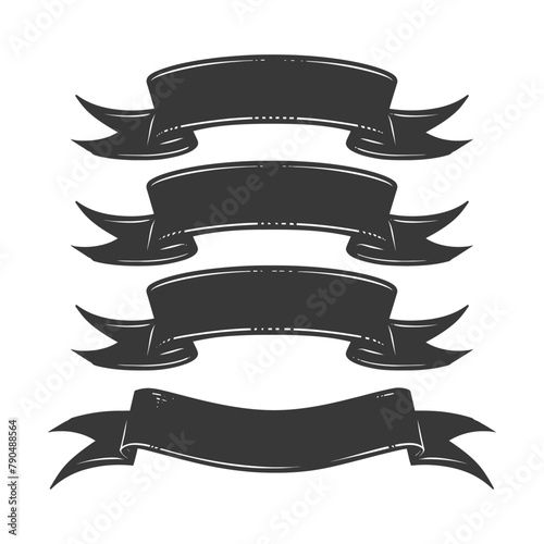 black ribbon a symbol of remembrance or mourning