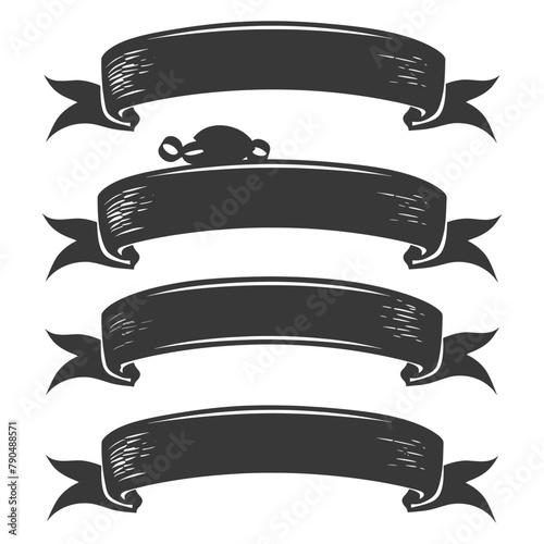 black ribbon a symbol of remembrance or mourning