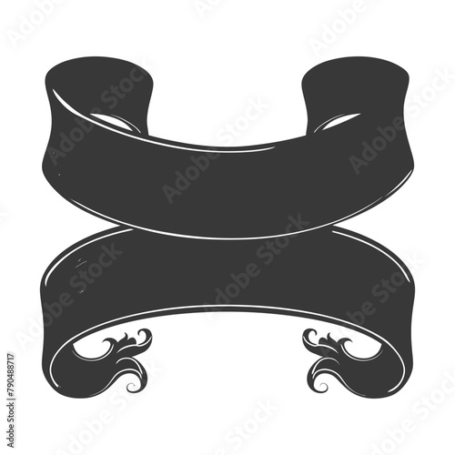 black ribbon a symbol of remembrance or mourning