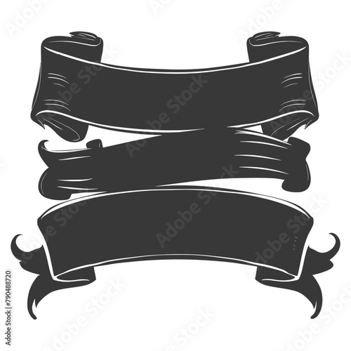 black ribbon a symbol of remembrance or mourning
