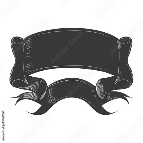black ribbon a symbol of remembrance or mourning