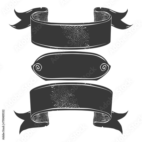 black ribbon a symbol of remembrance or mourning