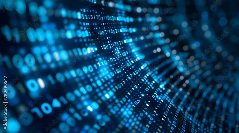 binary code background binary code background