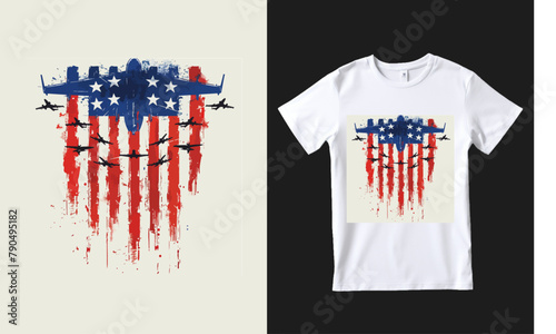 4th of july usa independence day tshirt design