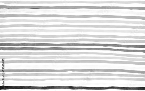 モノクロの手描きボーダー柄背景