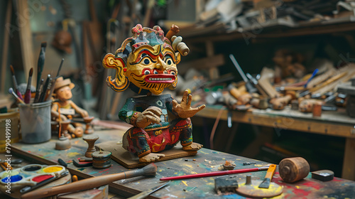 An Insightful Glimpse into the Intricate Art of Puppet Creation photo