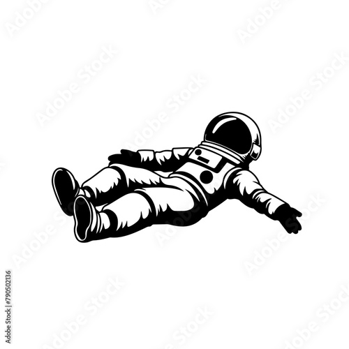 Astronaut Floating