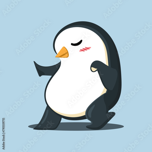 The dancing penguin.