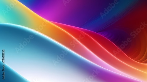 Abstract background colorful wave pattern, red, orange, purple 