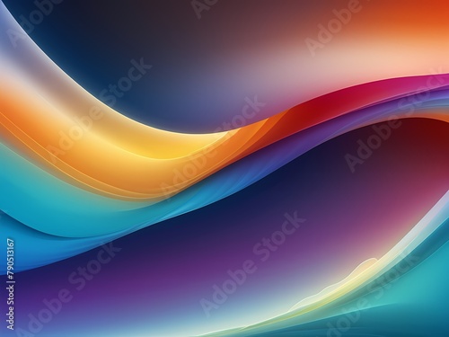 Abstract background colorful wave pattern  red  orange  purple 