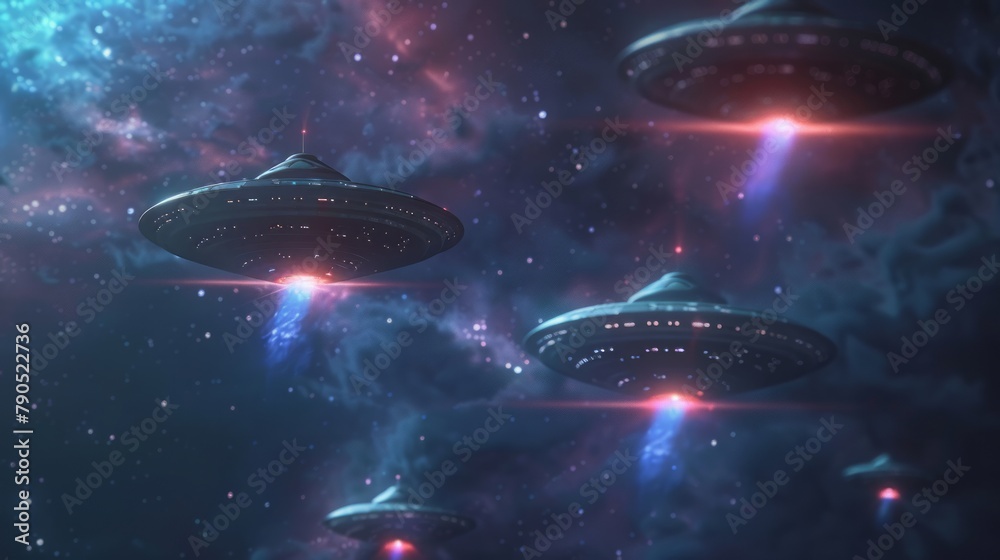 world UFO day background concept world UFO day background concept
