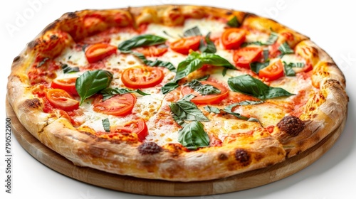 Italian pizza margherita