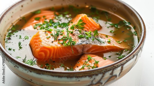 Finnish salmon soup