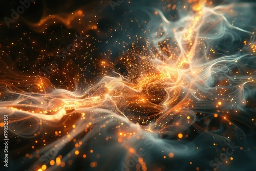 Circuits pulse with energy, birthing new possibilities with each spark.