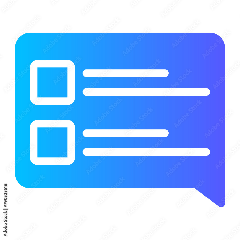communications gradient icon communications gradient icon