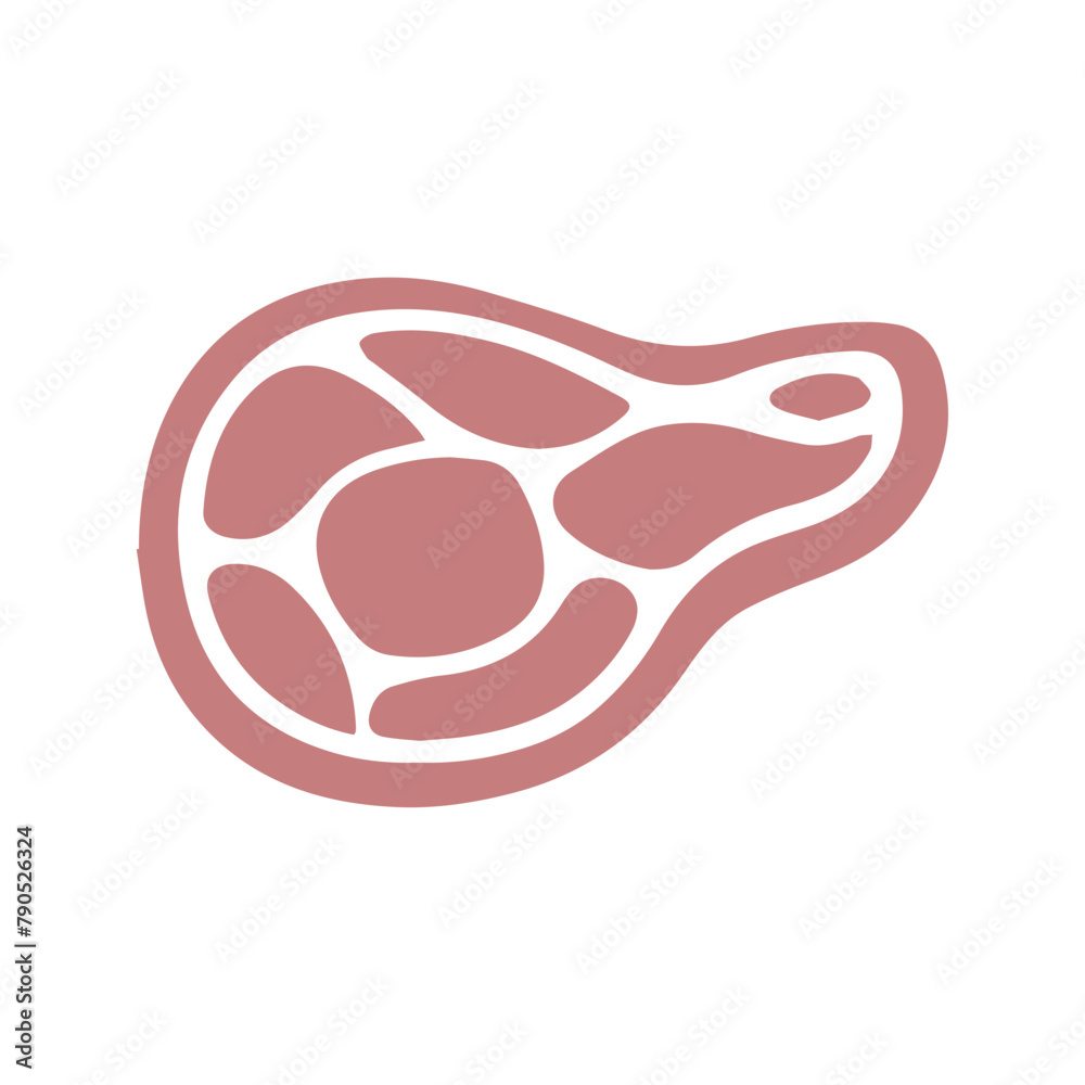 Fototapeta premium Steak Icon