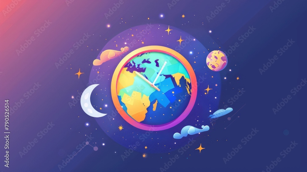 Naklejka premium the concept of World Productivity Day background 