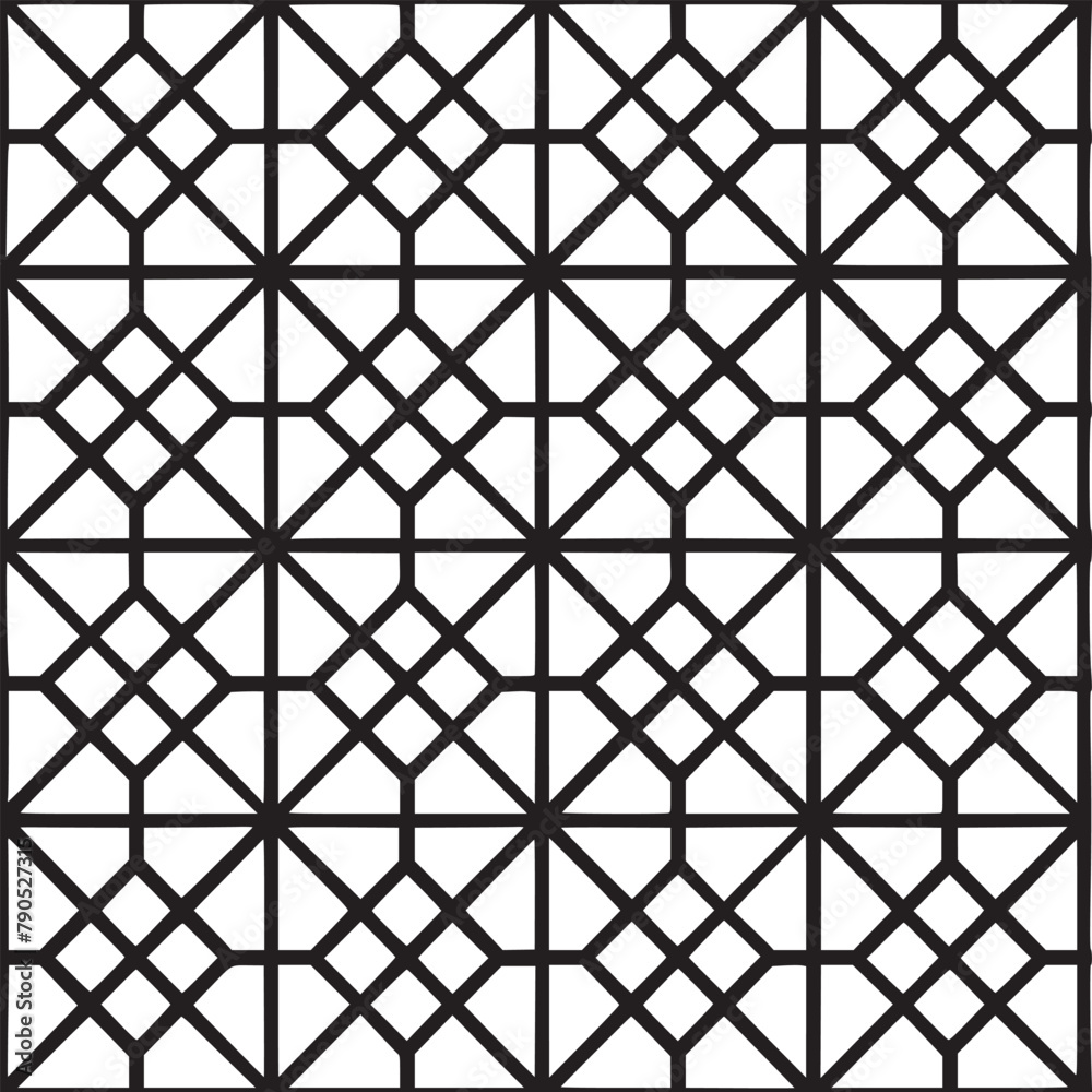 Fototapeta premium Collection of seamless ornamental vector pattern