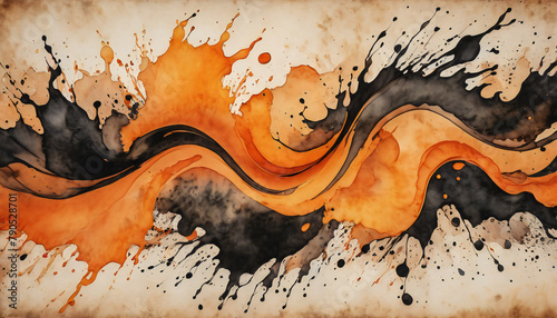 watercolor textured background, empty background