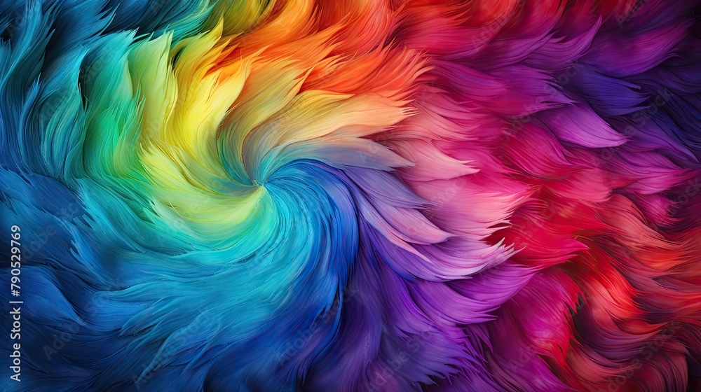 colorful vibrant rainbow tie dye background