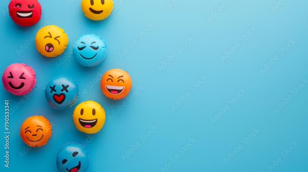 World emoji day 3d banner background. Emoji Celebration 3D Banner Background. World emoji day with a funny emojis. World smile day emojis. Mental health assessment, world mental health day concept. World emoji day 3d banner background. Emoji Celebration 3D Banner Background. World emoji day with a funny emojis. World smile day emojis. Mental health assessment, world mental health day concept.