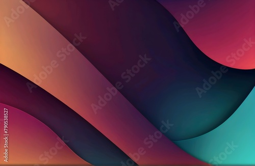 Abstract banner with gradient shapes,for background