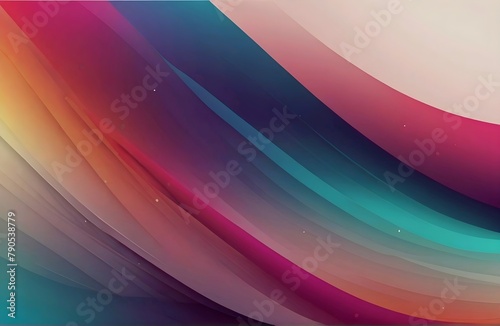 Abstract banner with gradient shapes for background