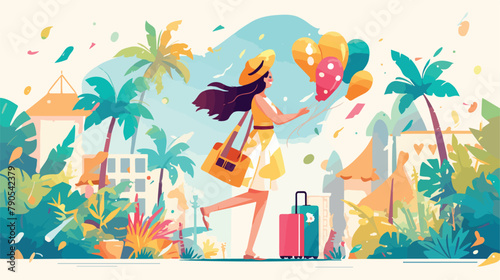 30 percent off sale vector illustration. Big summer