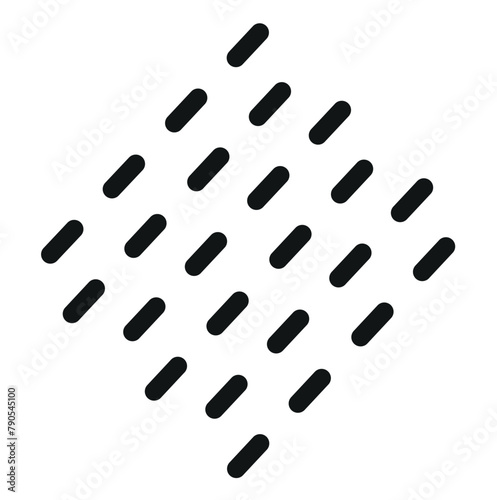 anti slip floor, mental texture. black icon on white background işaret ve nesneler