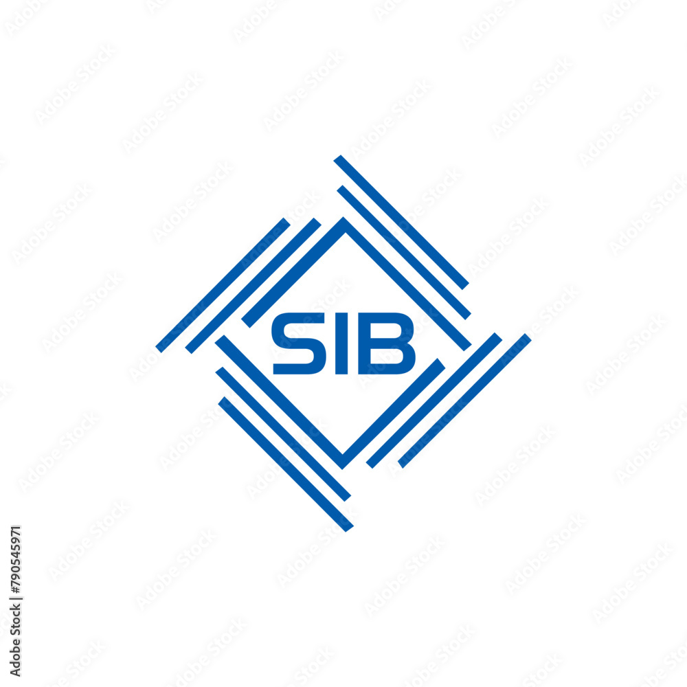 SIB logo. S I B design. White SIB letter. SIB, S I B letter logo design. Initial letter SIB linked circle uppercase monogram logo. S I B letter logo vector design. top logo, Most Recent, Featured,