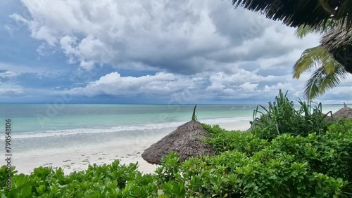Strand bei Matemwe auf Sansibar in Tansania