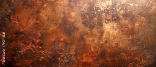 Copper or bronze metal with a brushed finish photo