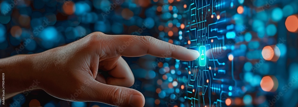 Employees record encryption for electronic signatures or identity verification by pressing sensors. Employees record encryption for electronic signatures or identity verification by pressing sensors.
