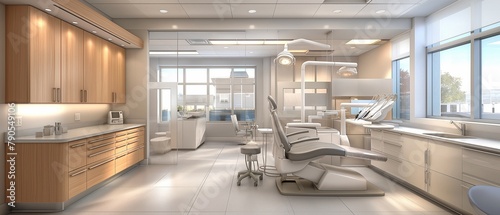 Glimpse inside a state-of-the-art dental facility © tongpatong