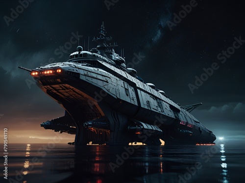 Default endless odyssey space battleship photo