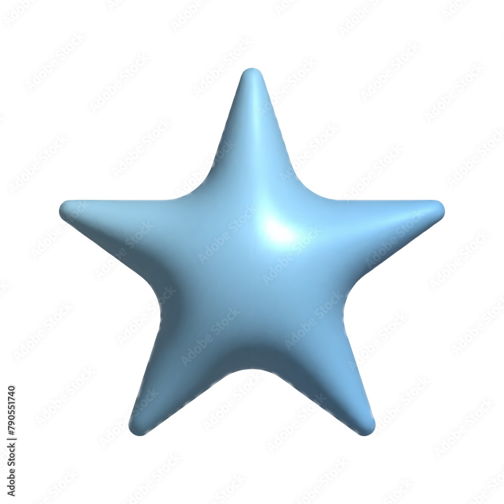 Black 3d bubble shape star y2k. Isolated illustration element. Black 3d bubble shape star y2k. Isolated illustration element.