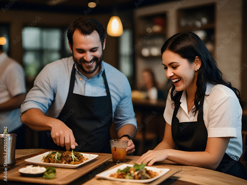 group of friends having dinner in restaurant, group of friends at restaurant, group of friends in restaurant, couple eating pizza, couple in restaurant, man eating lunch in restaurant, person eating l