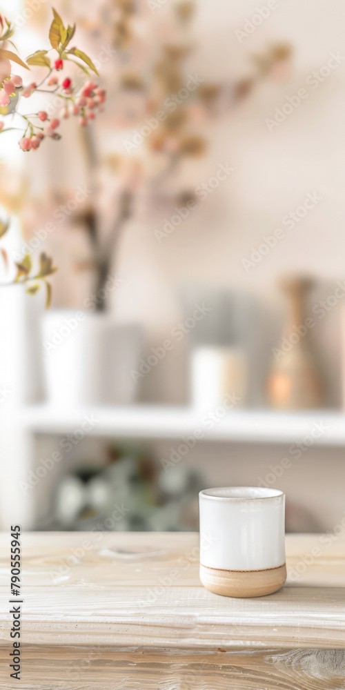 Minimalist tabletop arrangements in neutral tones. Home decor composition. Minimalist tabletop arrangements in neutral tones. Home decor composition.
