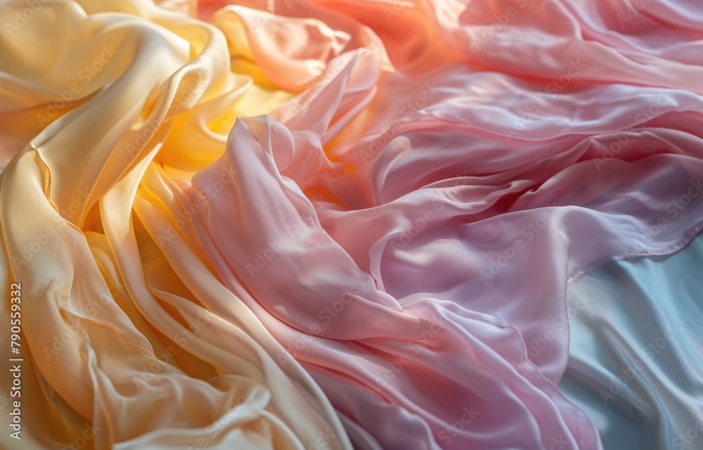 Obraz premium Silken Waves