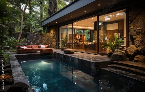 Tropical Villa Oasis with Pool © peacehunter