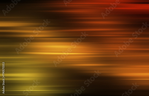 display of motion blur, abstract background, showcasing mix of warm hues including red, orange, yellow. Image exudes energy and speed, perfect for projects needing dynamic, fluid backdrop