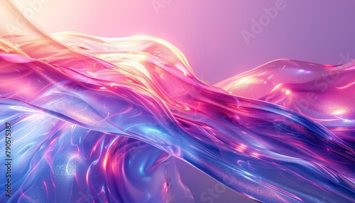 Bright futuristic backdrop with fluid motion