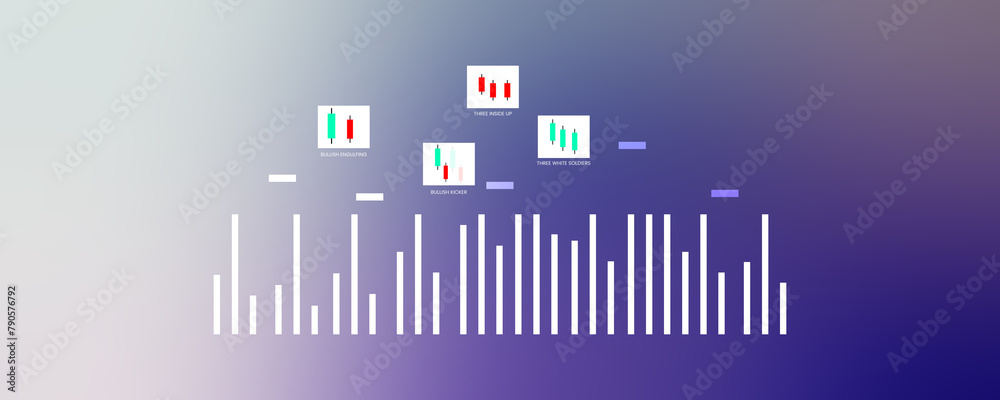 2d illustration share market concept
2d illustration share market concept