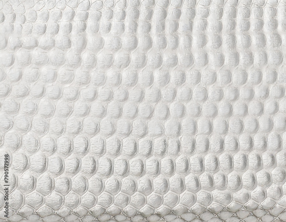 Naklejka premium white crocodile skin texture