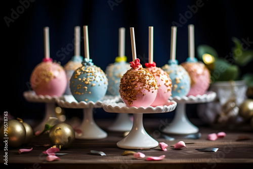 Easter Egg Cake Pops, Adorable cake pops shaped like Easter eggs